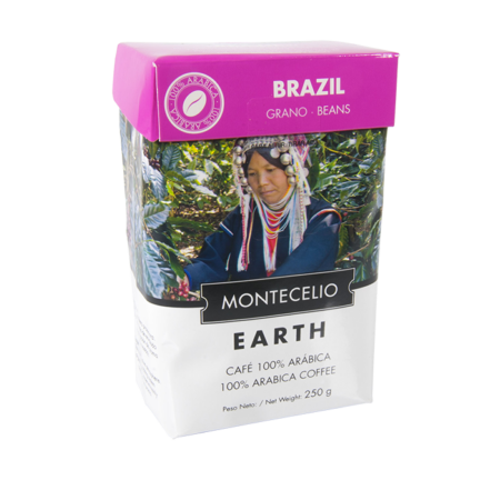 Café Montecelio Earth de Brasil en grano - 250g