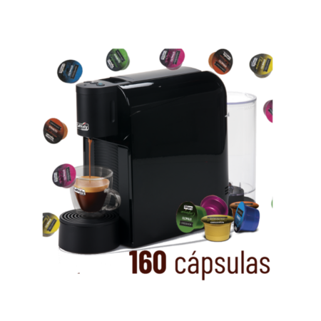 Cafetera S36 y 160 cápsulas Montecelio