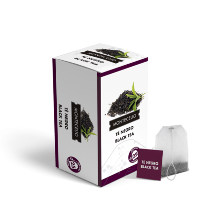 Bolsitas té negro Montecelio - 25 unidades